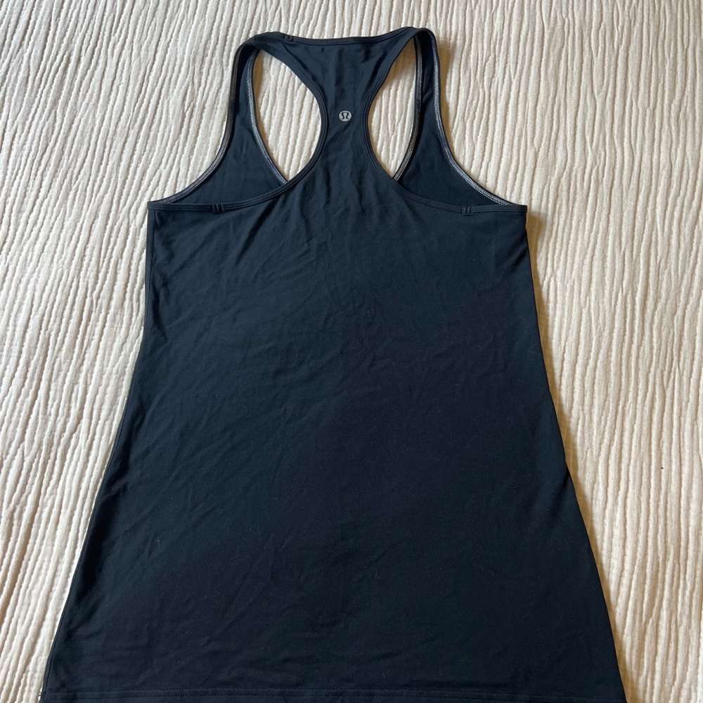 lululemon athletica Black Racerback Tank